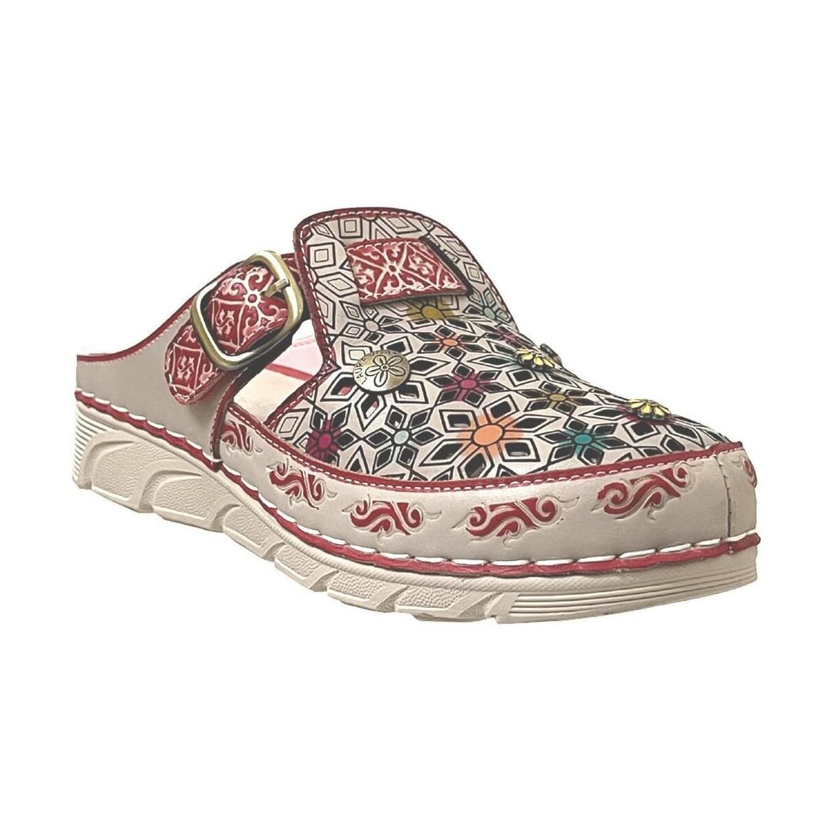 Women's Clogs Laura Vita Red