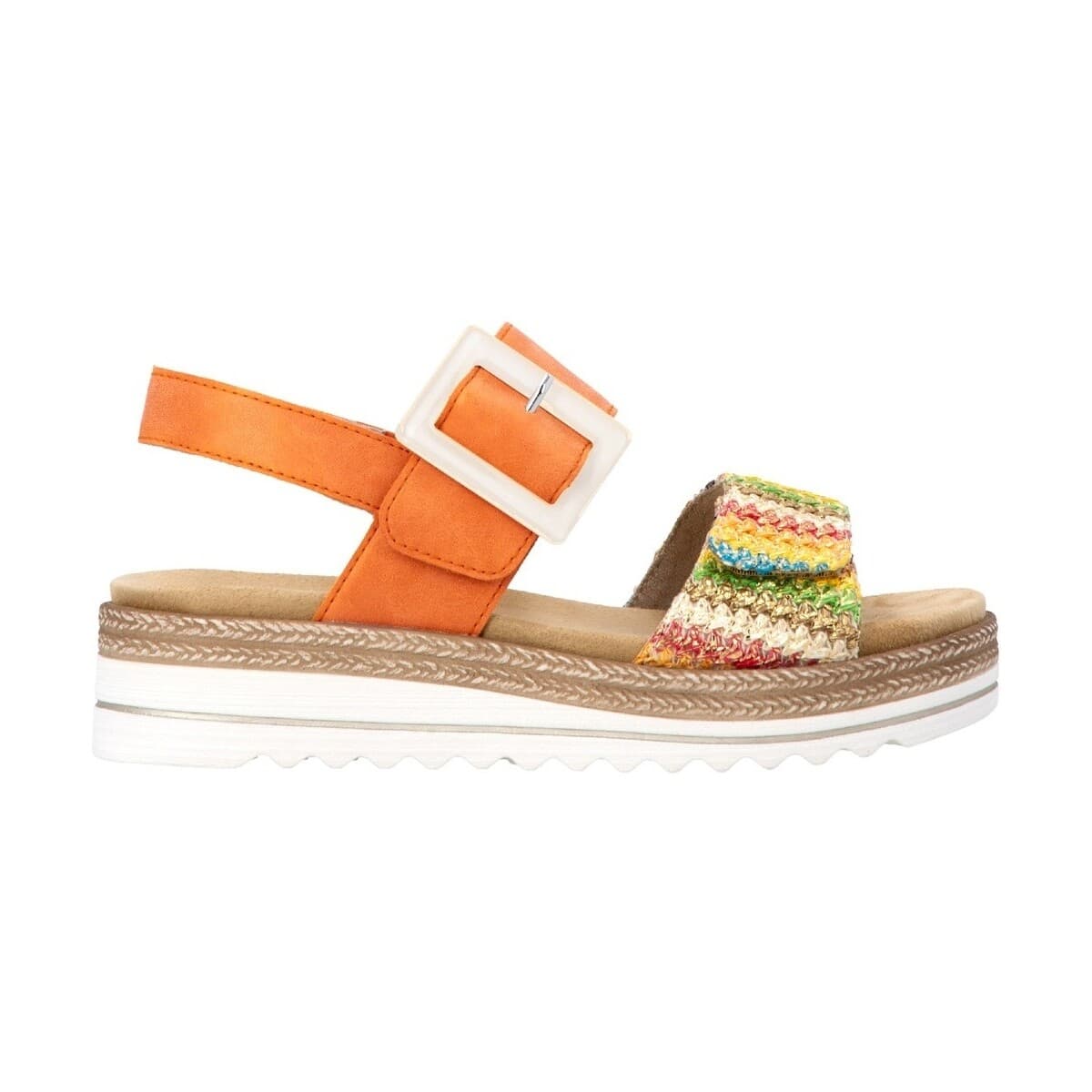 Women's Platforms Remonte Orange