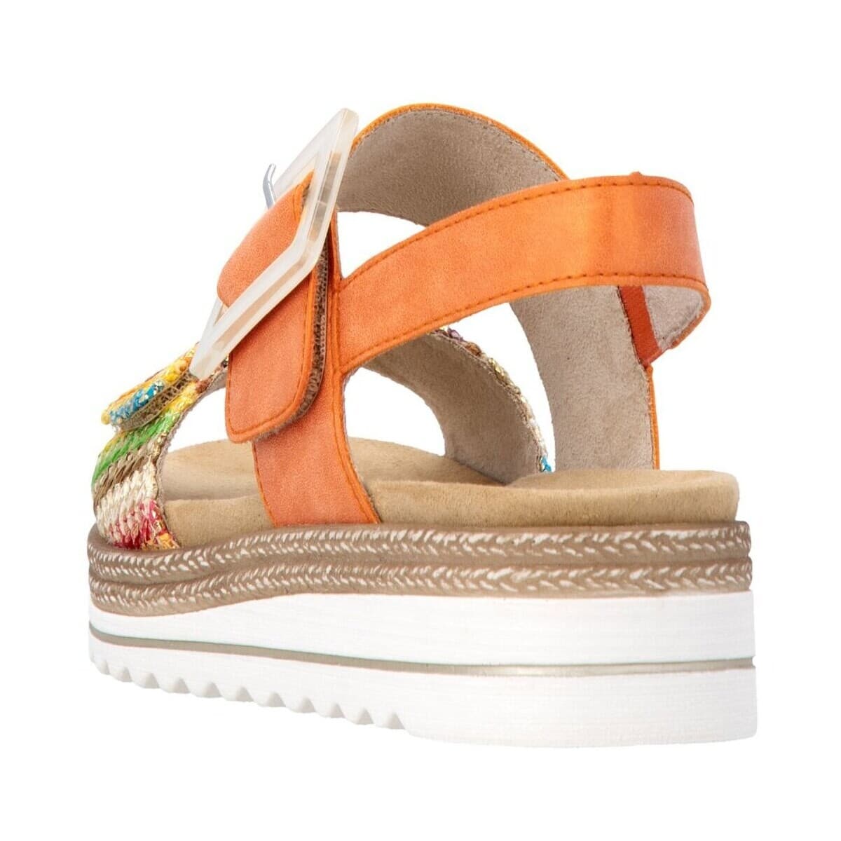 Women's Platforms Remonte Orange