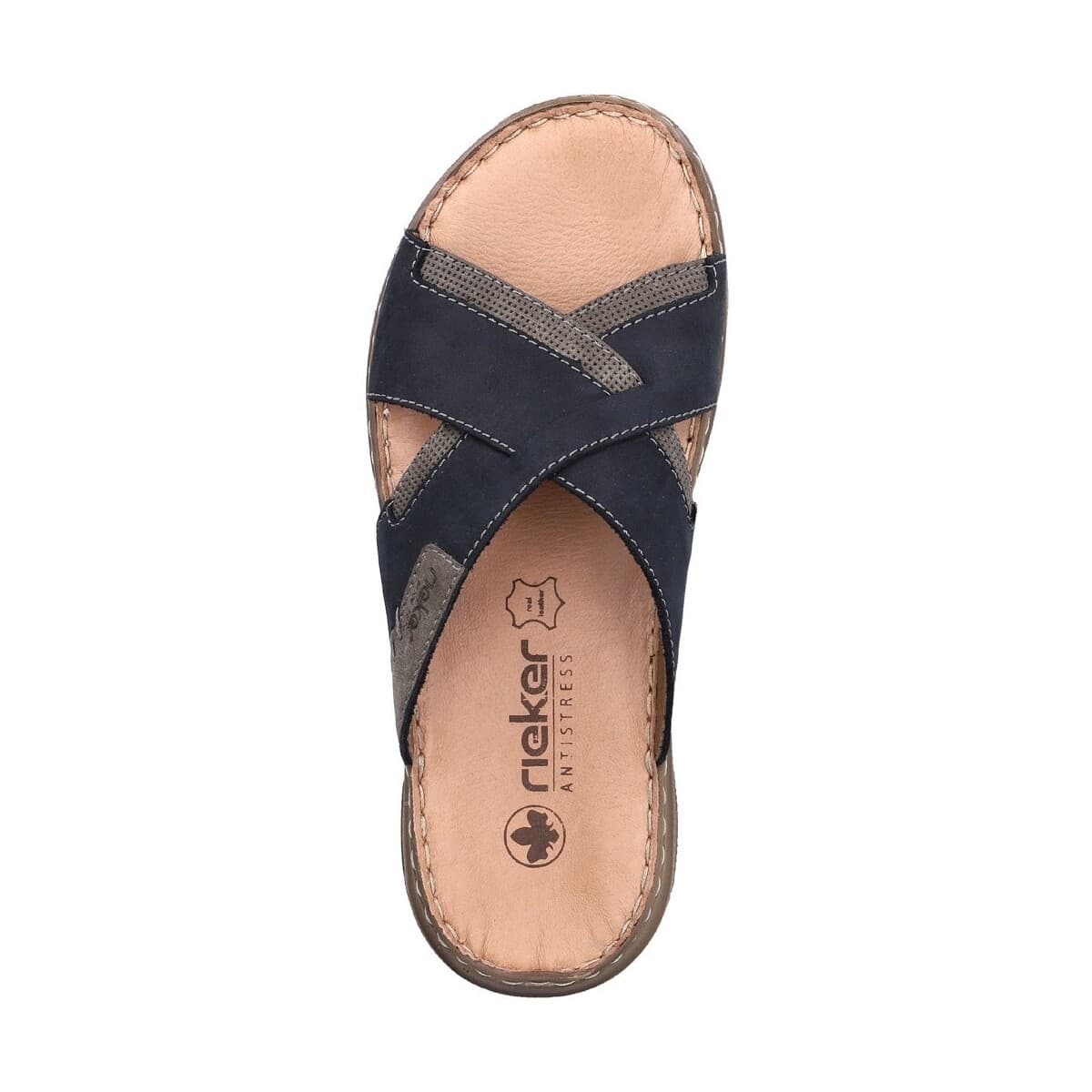 Men's Mules Rieker Blue