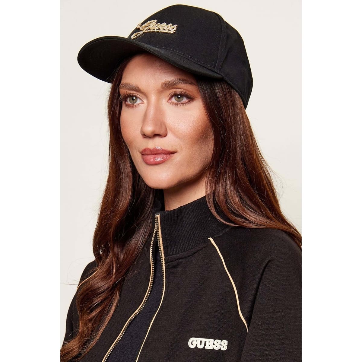 Women's Caps Guess Black
