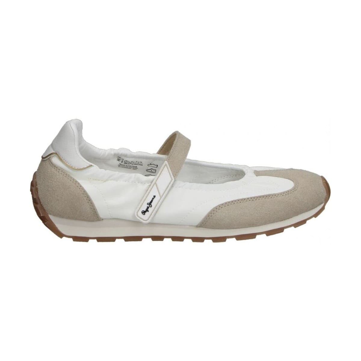 Women's Gym Shoes Pepe Jeans White