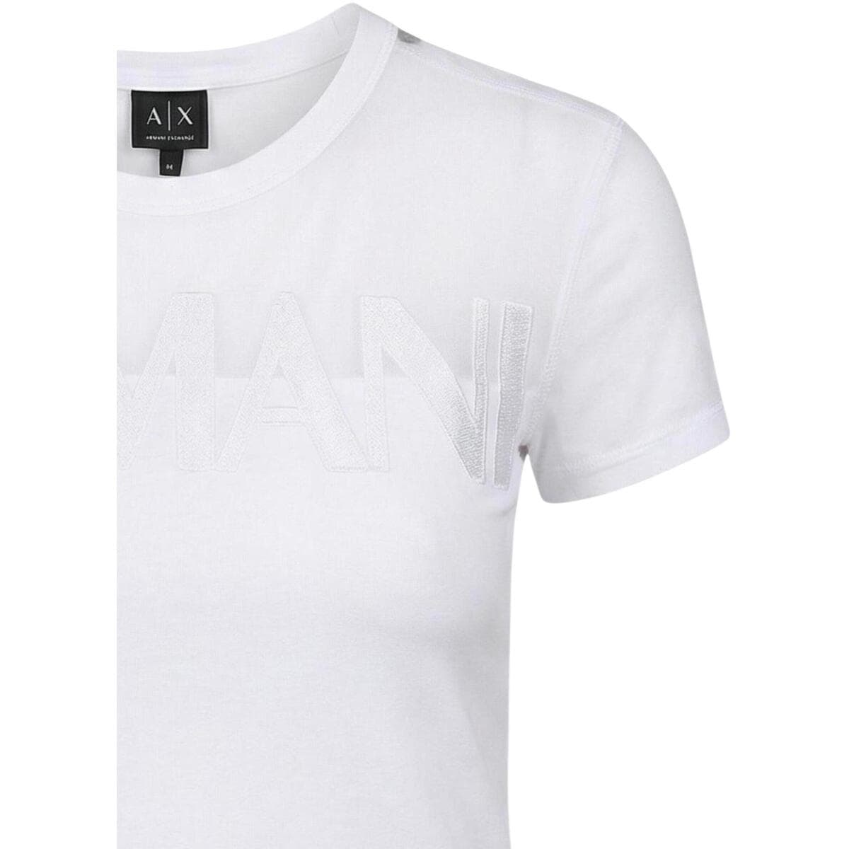 Women's T-Shirts EAX White