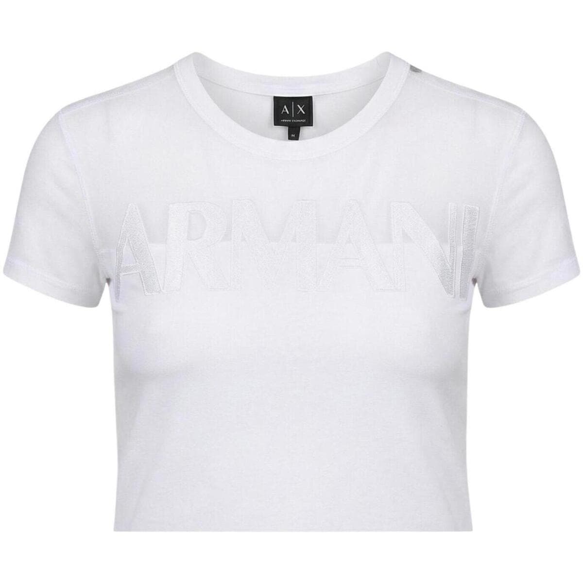 Women's T-Shirts EAX White