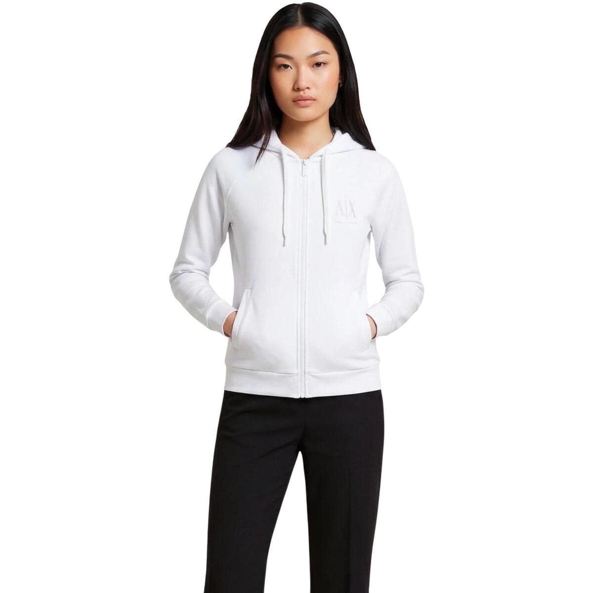 Women's Sweatshirts EAX White