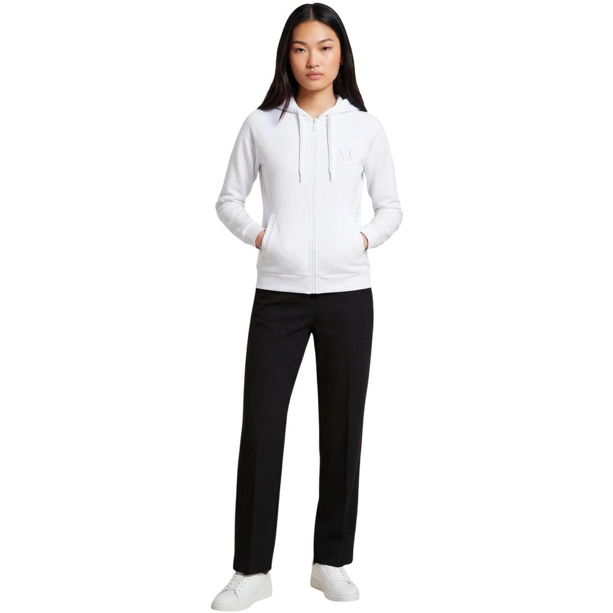 Women's Sweatshirts EAX White