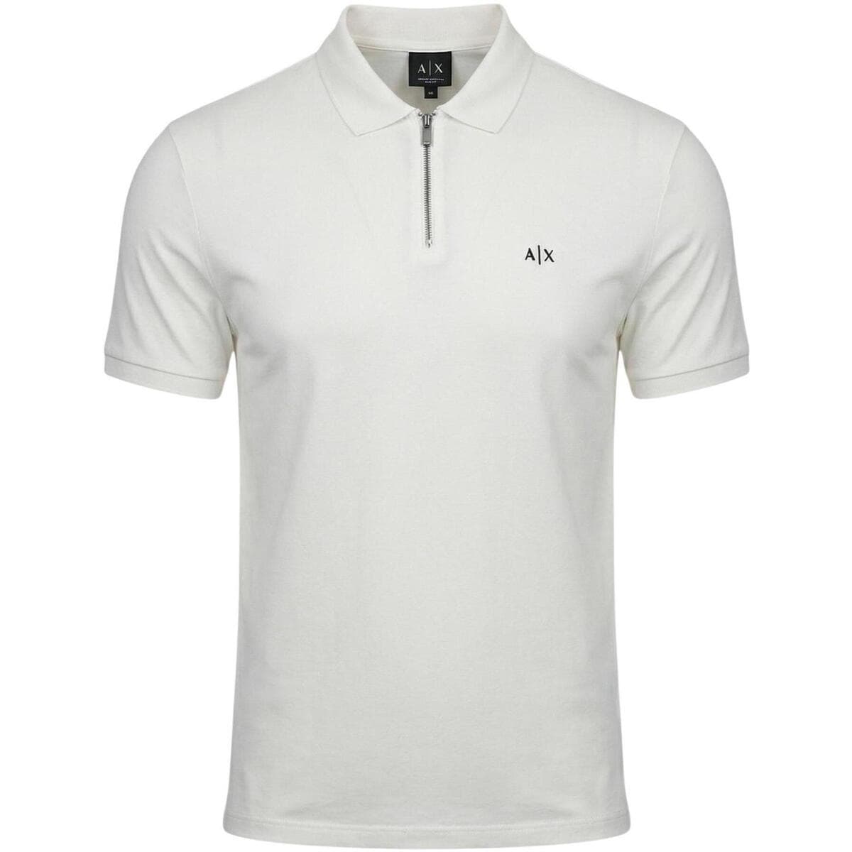 Men's Polo Shirts EAX White
