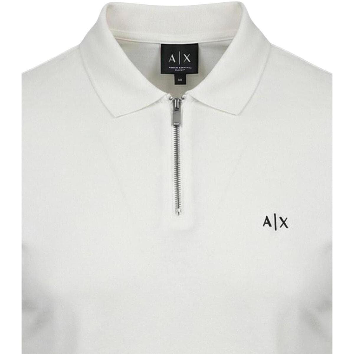 Men's Polo Shirts EAX White