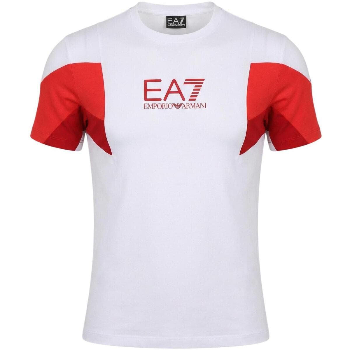 Men's T-Shirts EA7 White
