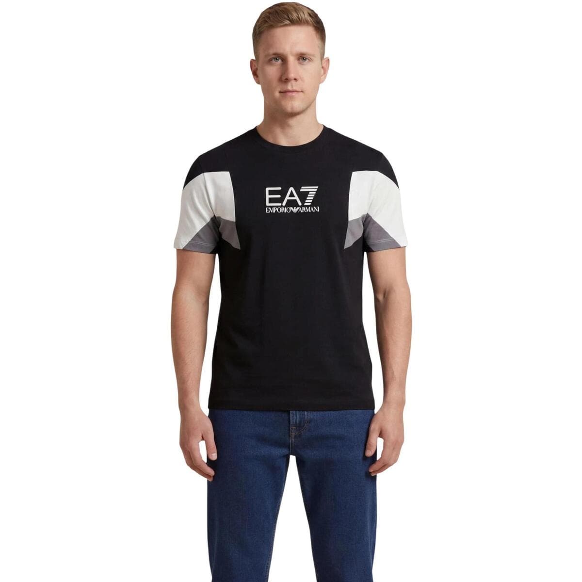 Men's T-Shirts EA7 Black