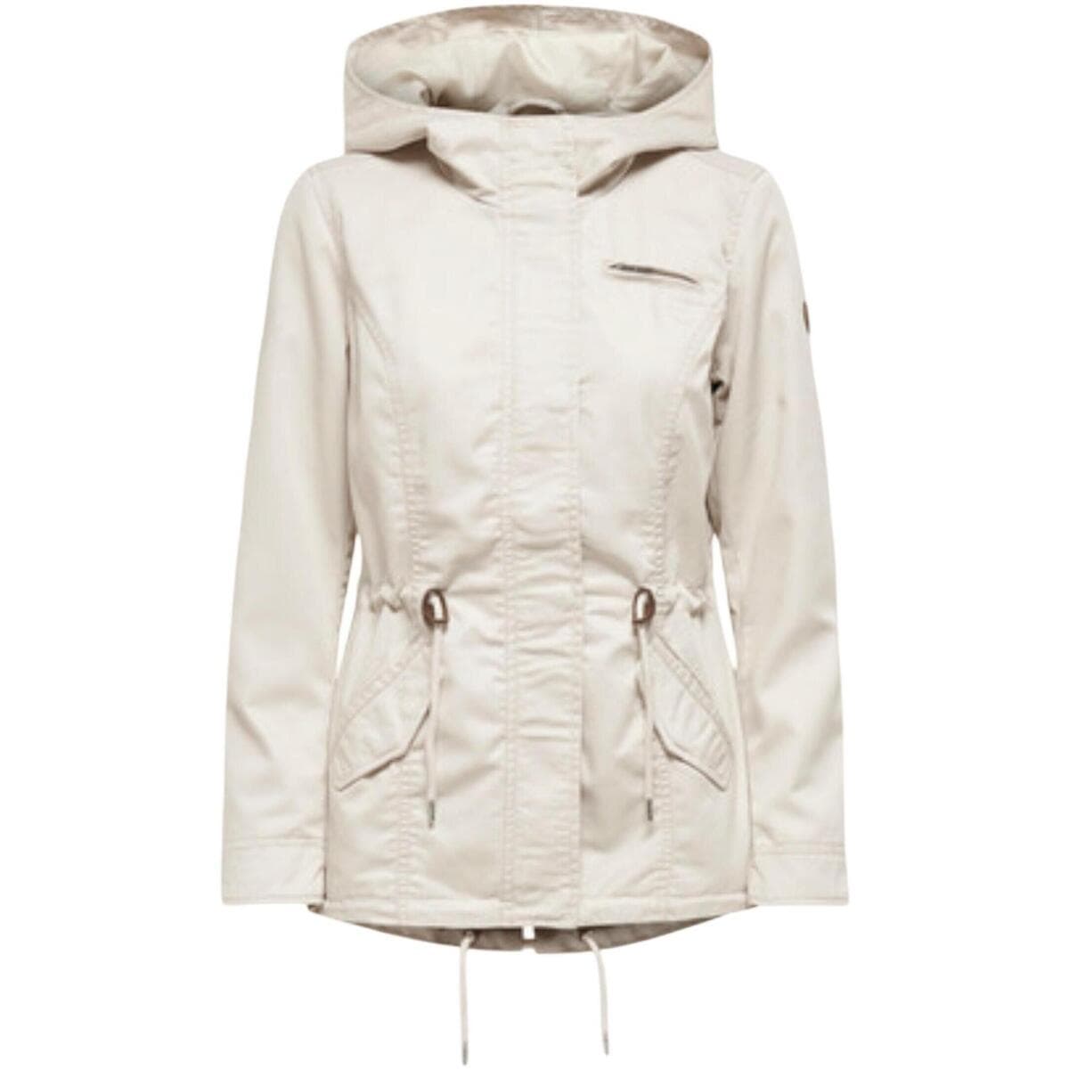 Women's Parkas Only Beige
