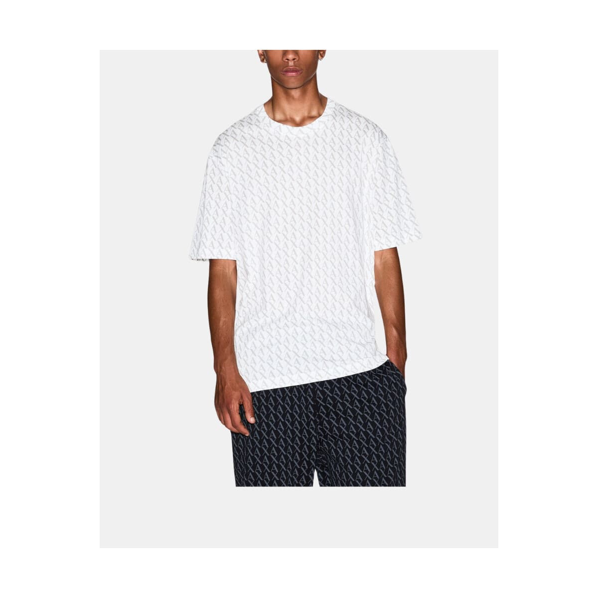 Men's T-Shirts EAX White