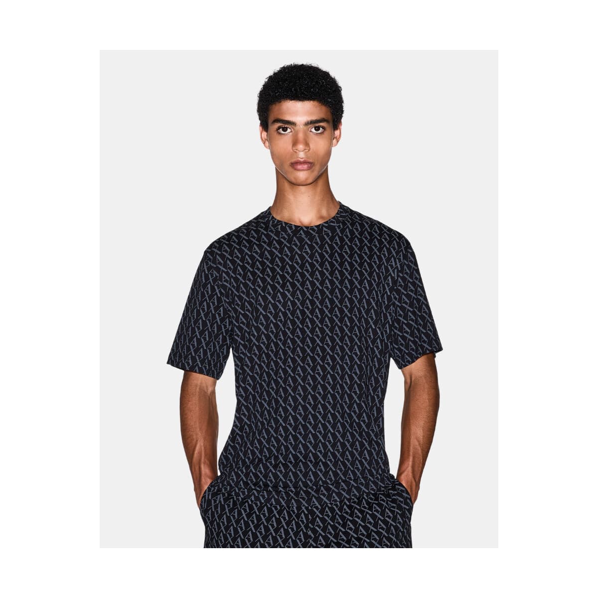 Men's T-Shirts EAX Black