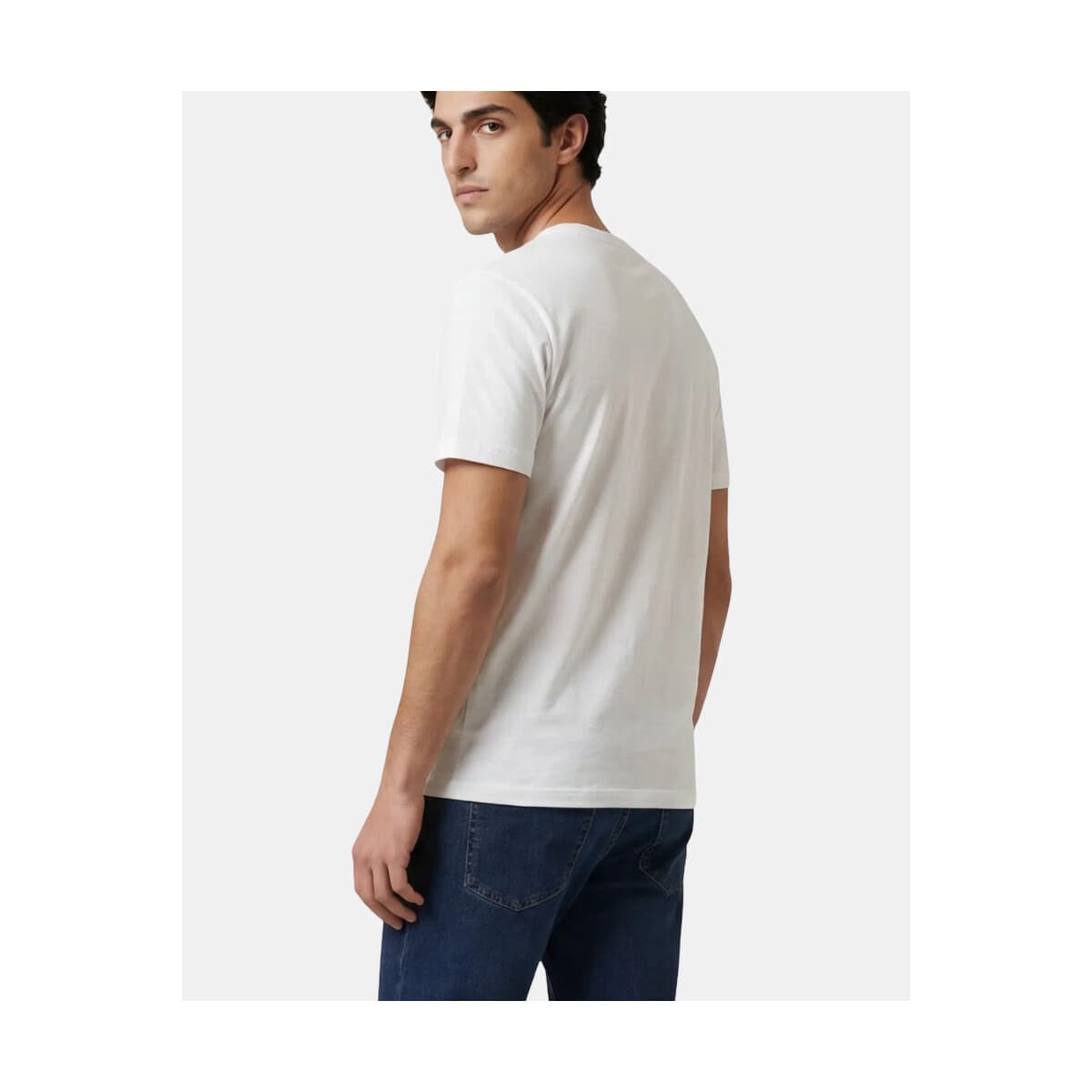 Men's T-Shirts EAX White
