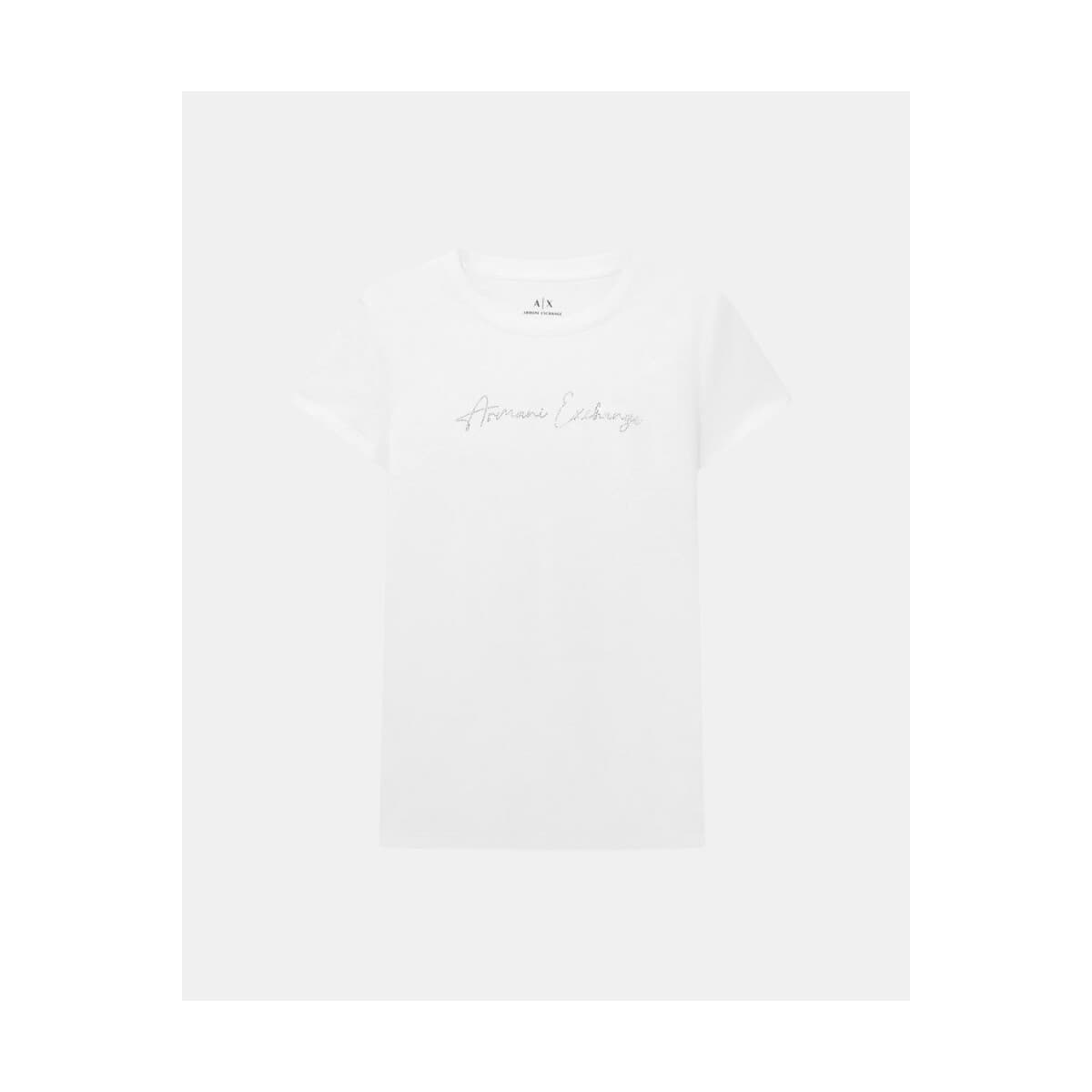 Women's T-Shirts EAX White