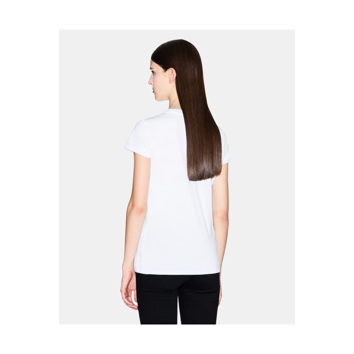 Women's T-Shirts EAX White