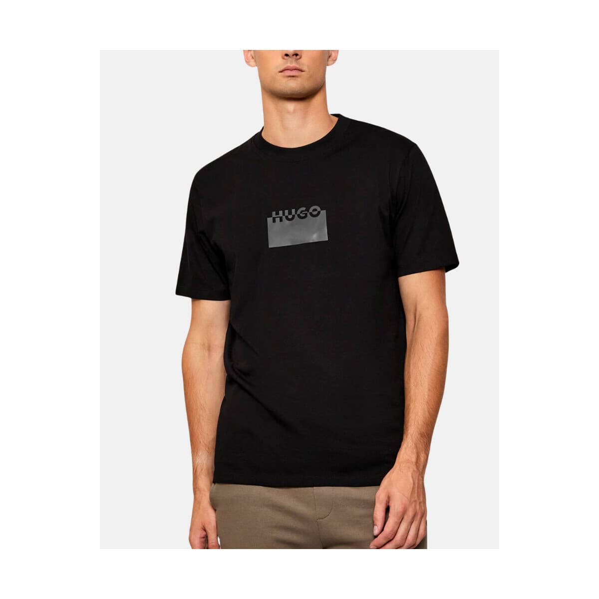 Men's T-Shirts HUGO Black