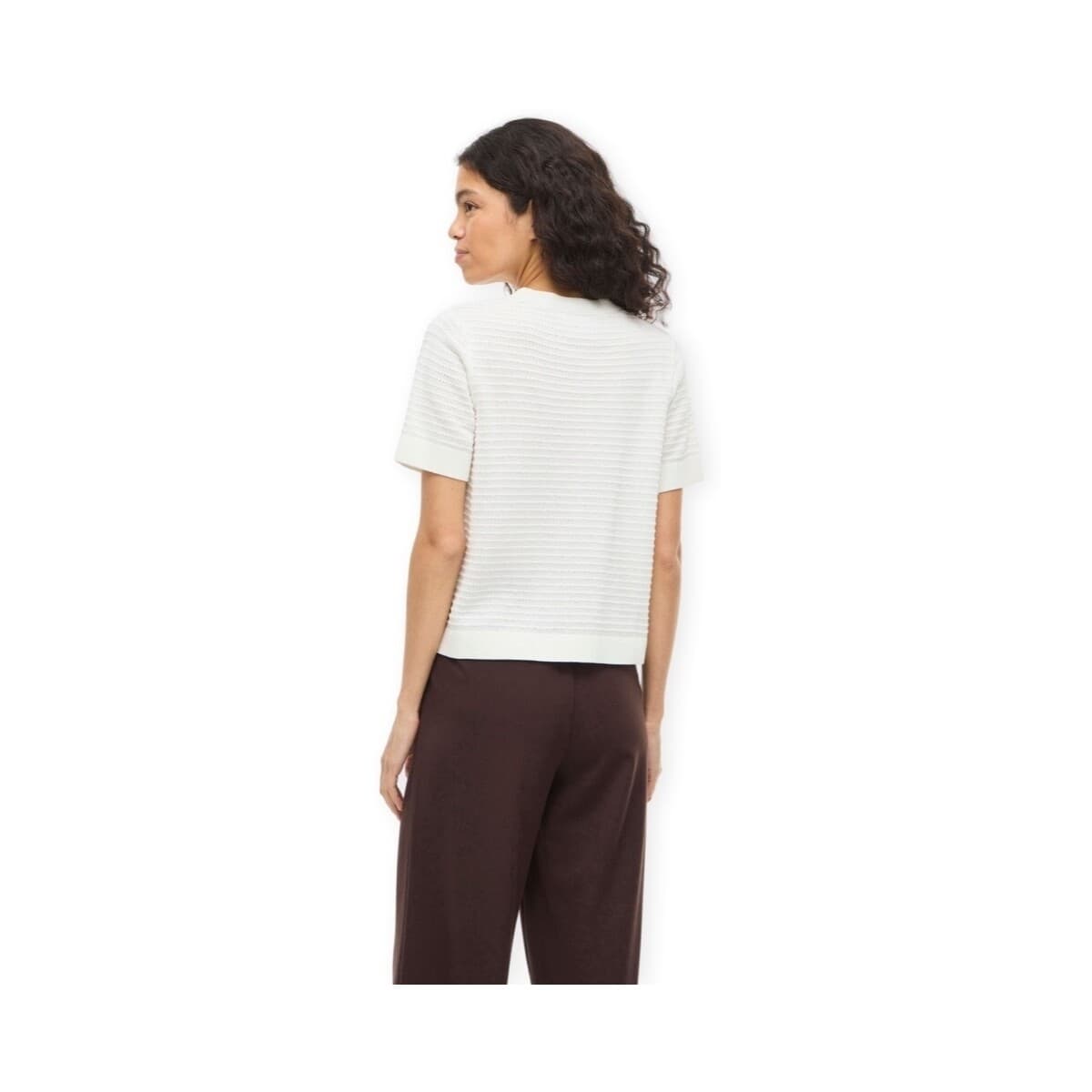 Women's T-Shirts Vila White