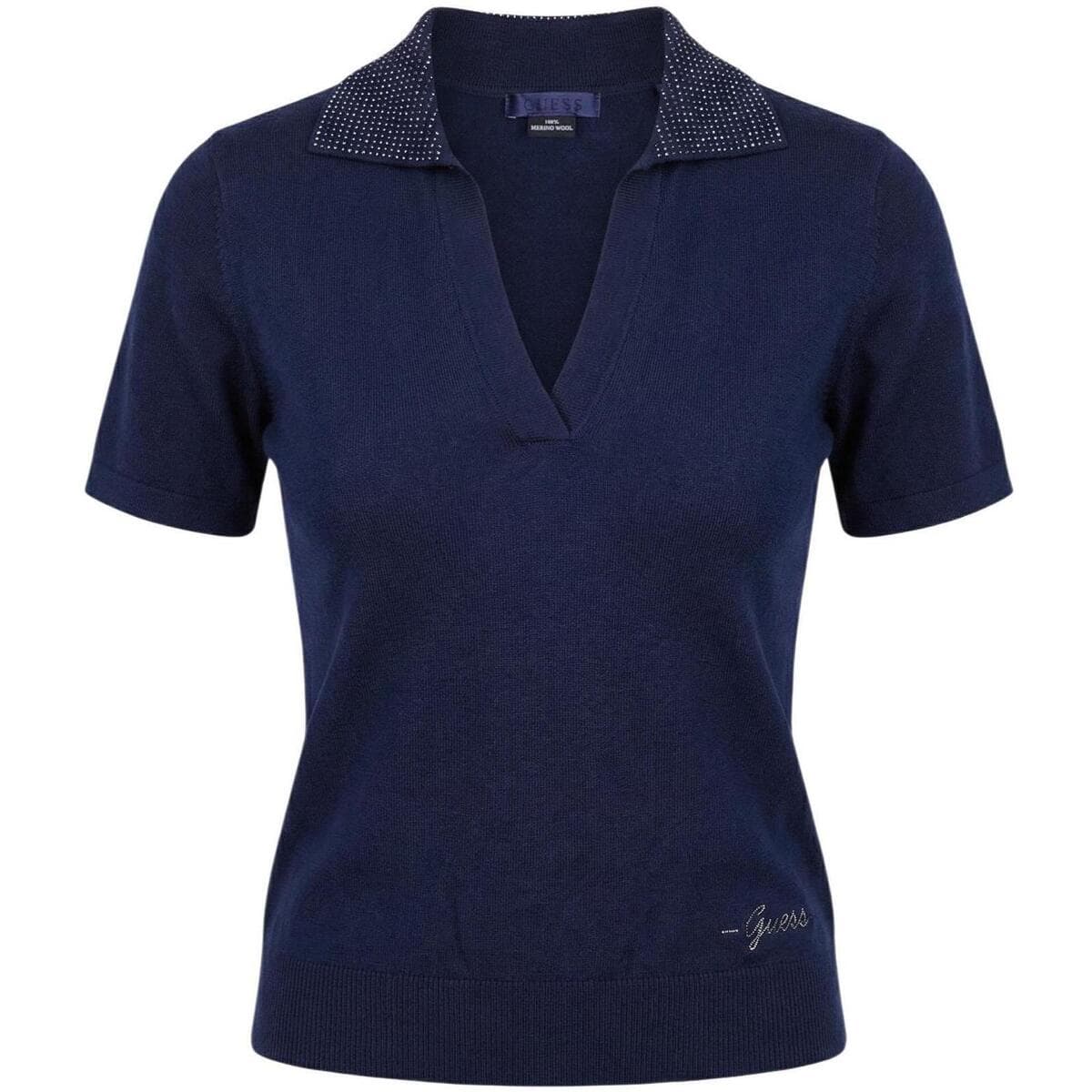 Women's T-Shirts Guess Blue