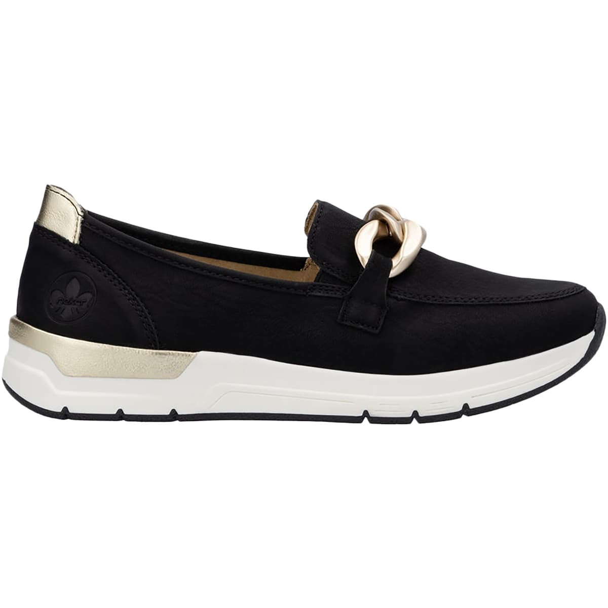 Women's Loafers Rieker Black