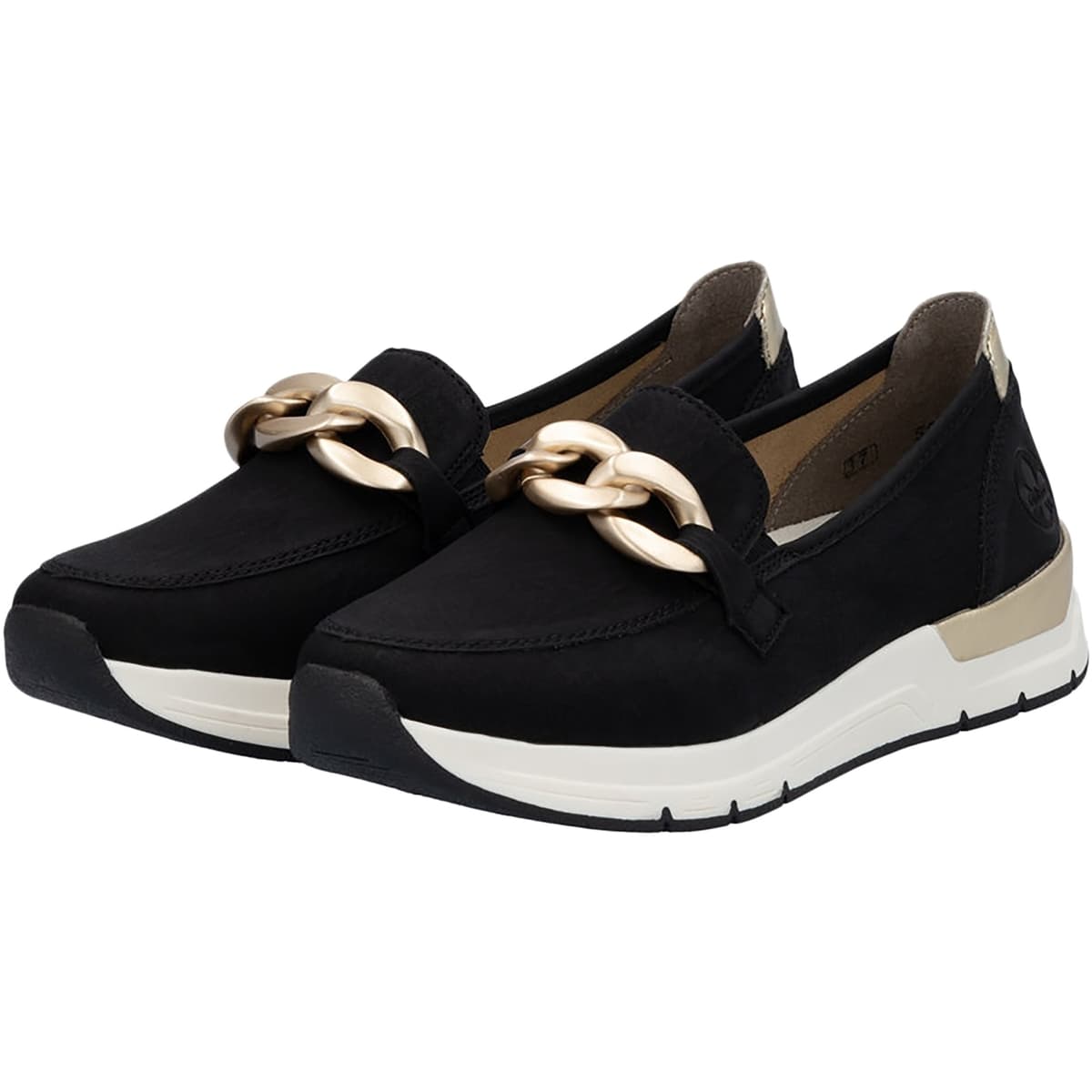 Women's Loafers Rieker Black