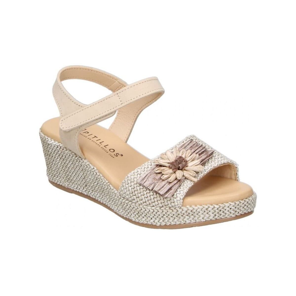 Women's Platforms Pitillos Beige