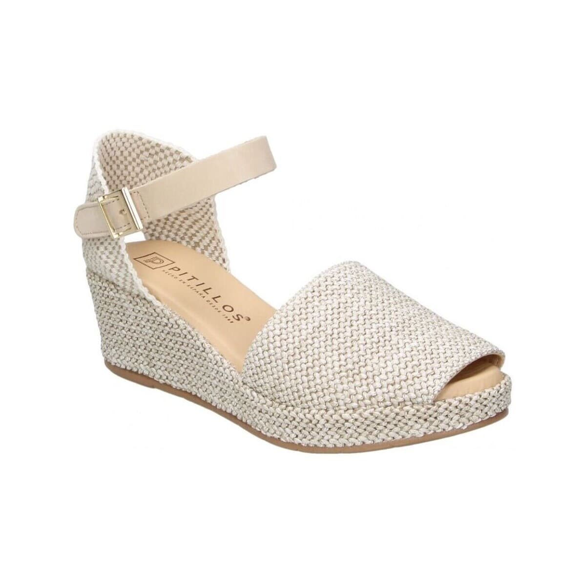 Women's Platforms Pitillos Beige