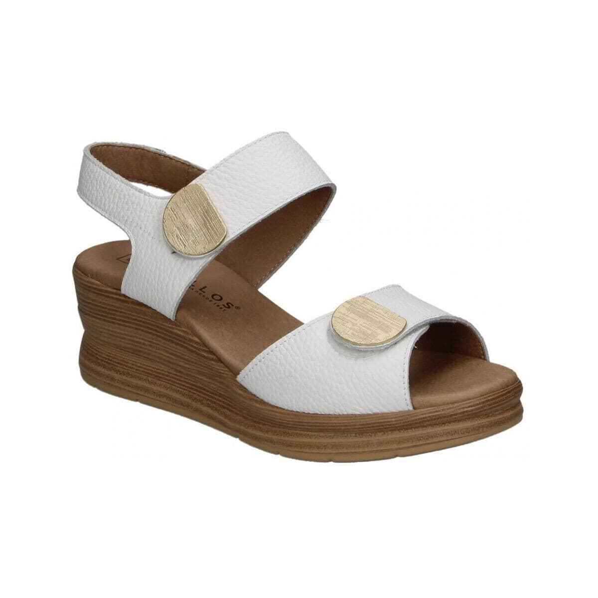 Women's Platforms Pitillos White