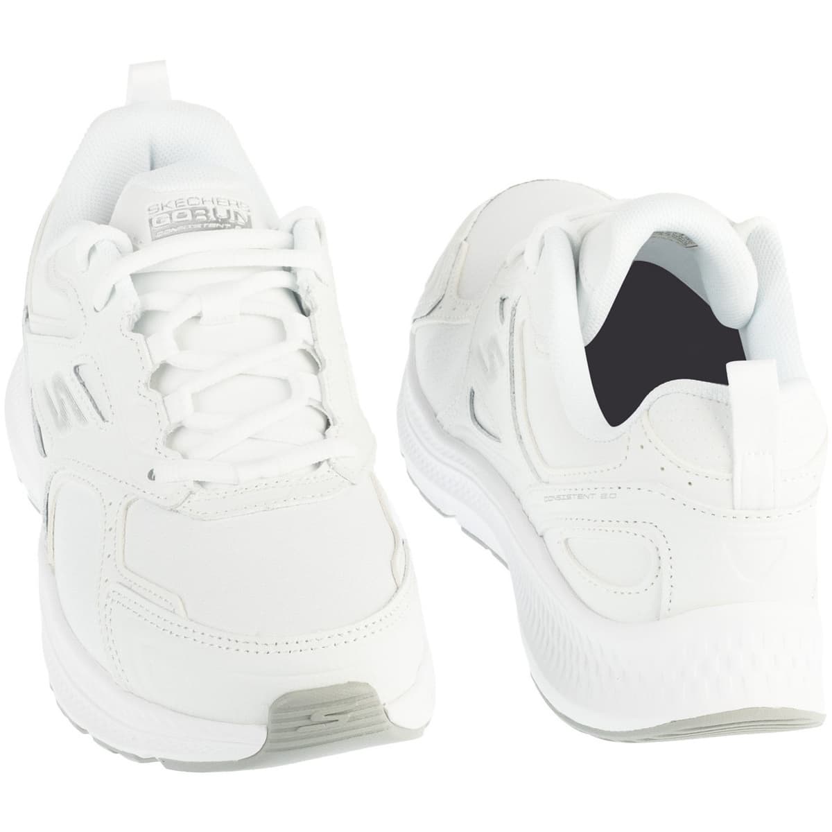 Women's Running Shoes Skechers White