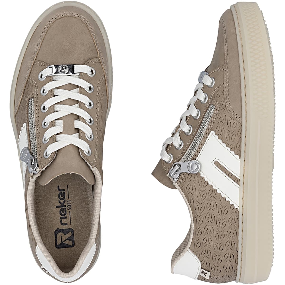 Women's Sneakers Rieker Beige