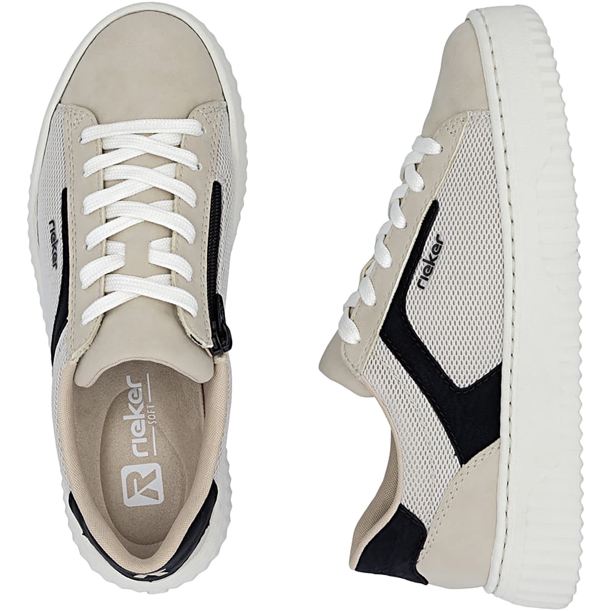 Women's Sneakers Rieker Beige