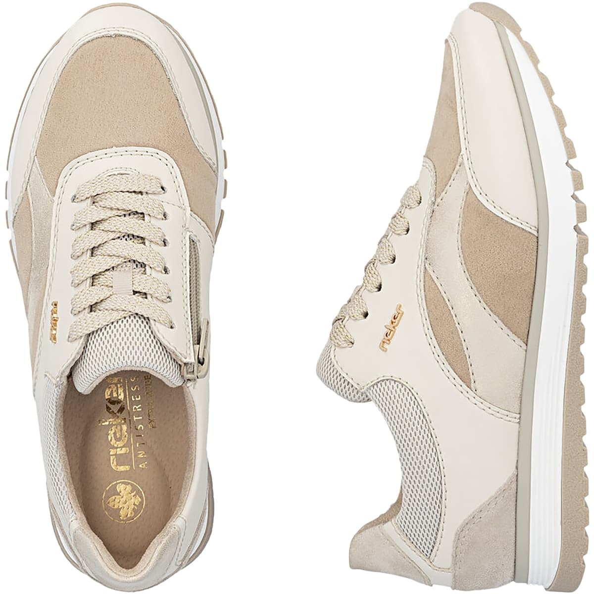 Women's Sneakers Rieker Beige