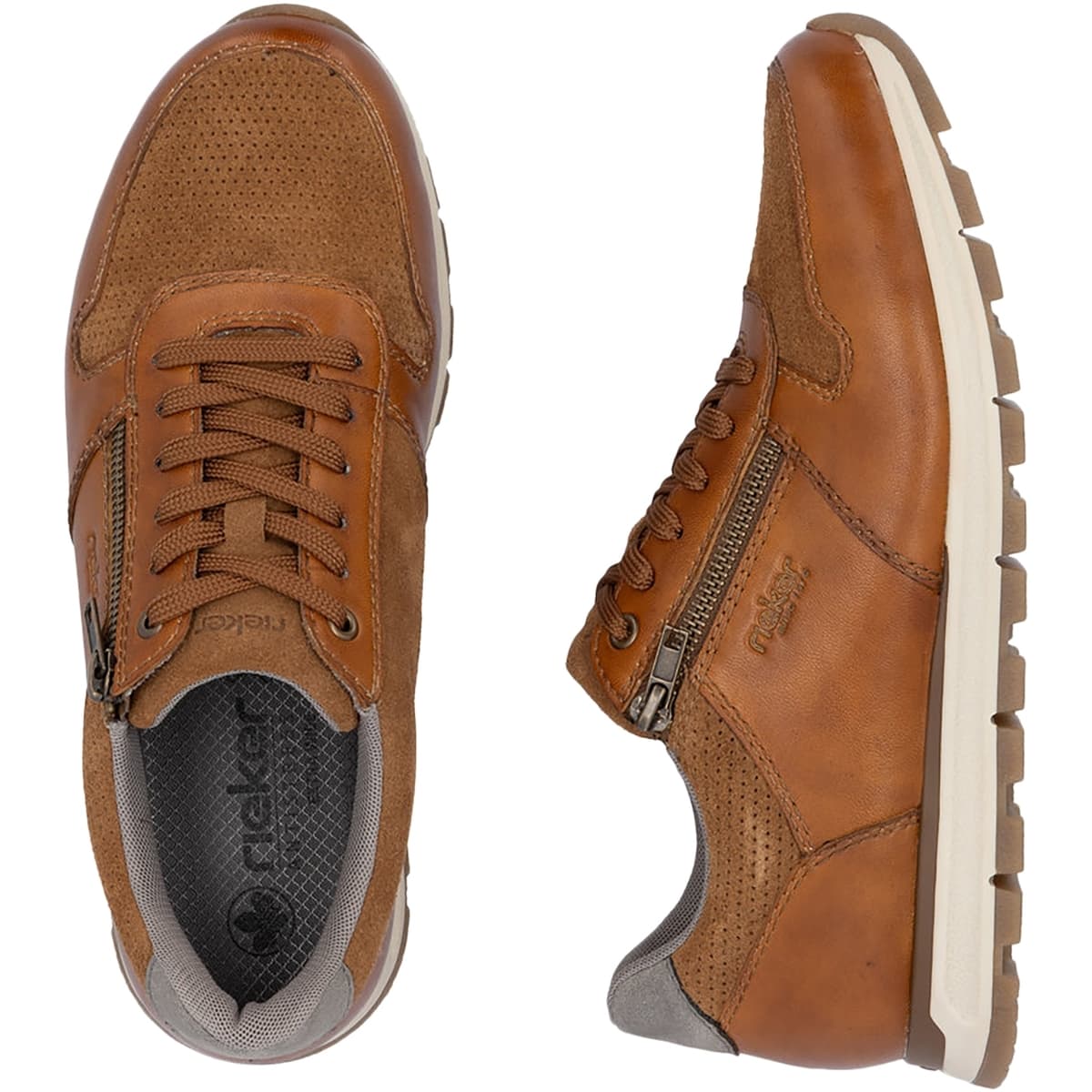 Men's Sneakers Rieker Brown
