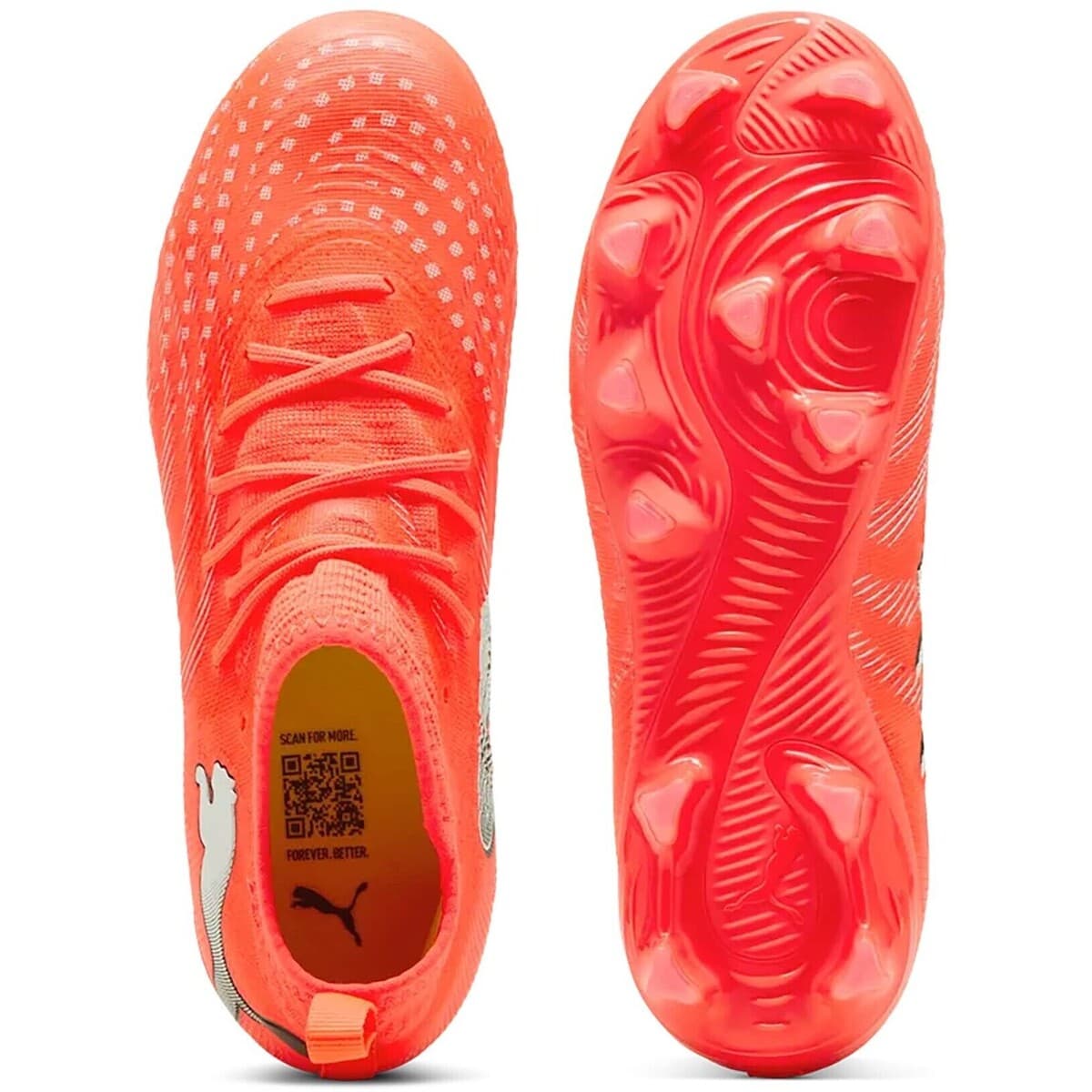 Men's Football Boots Puma Orange