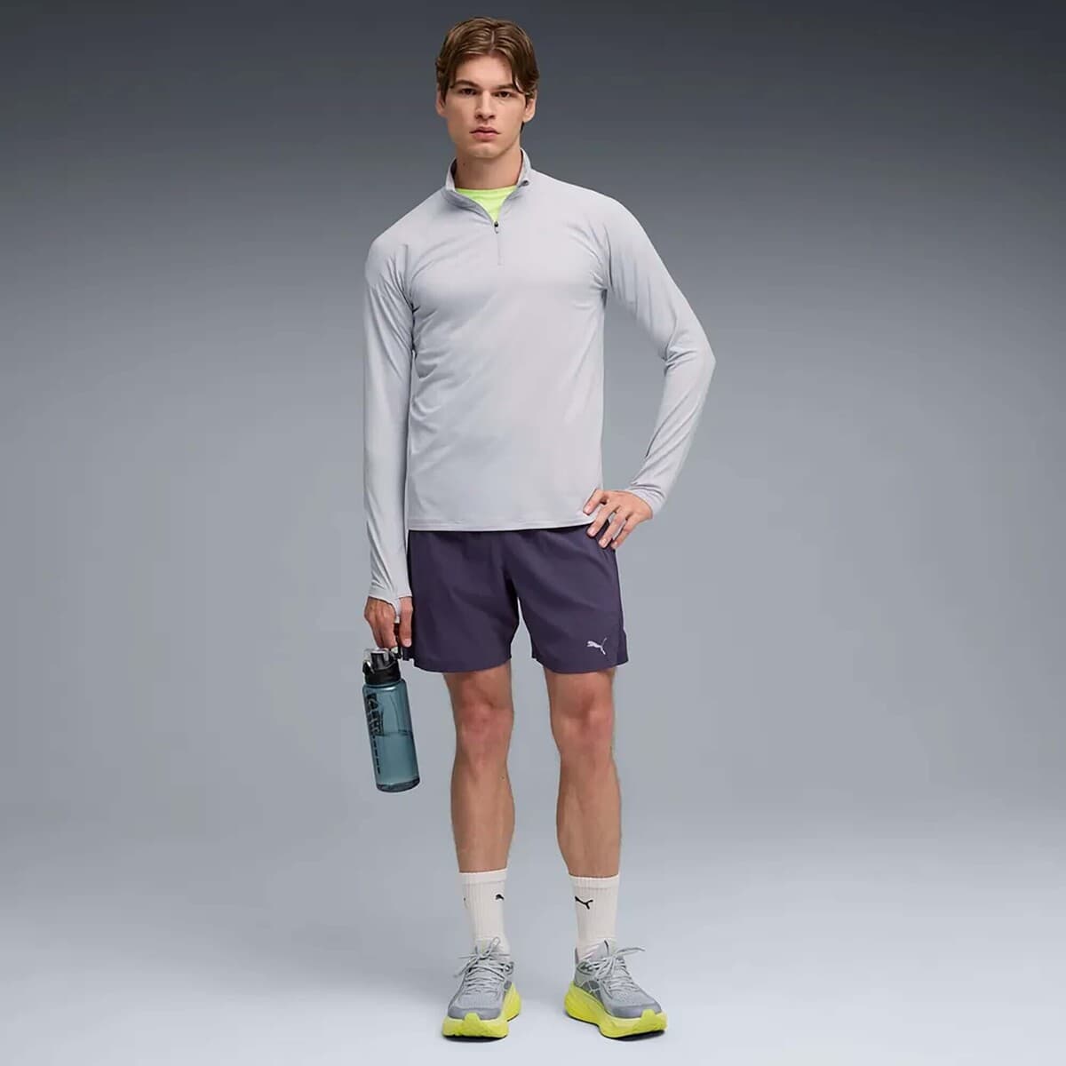 Men's T-Shirts Puma Silver