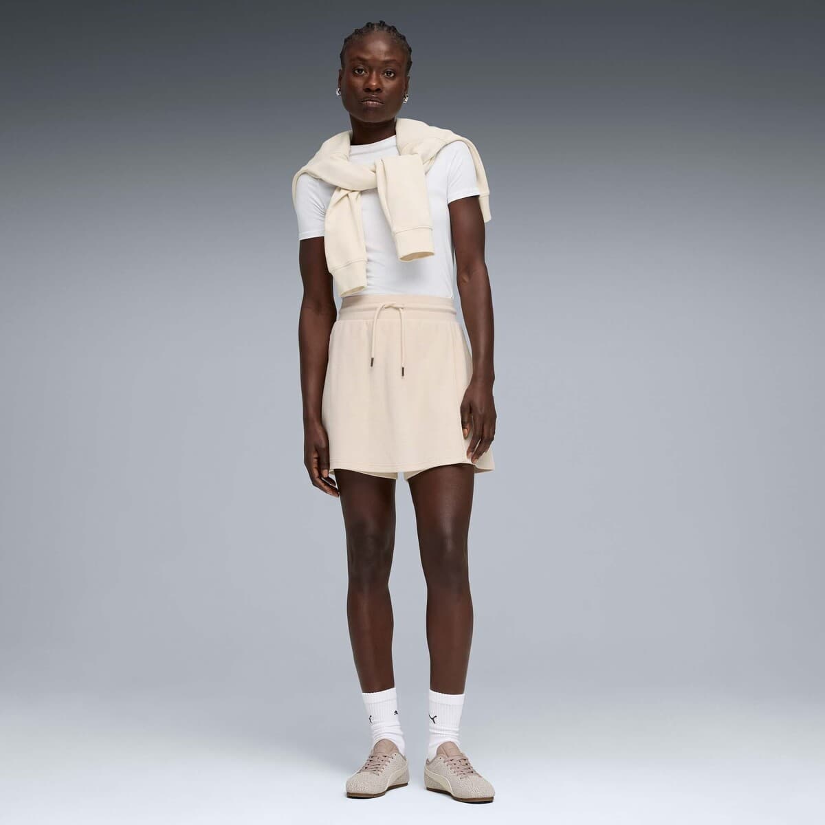 Women's Shorts Puma Beige