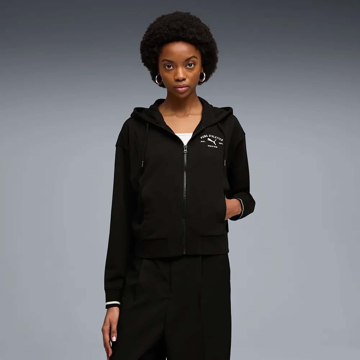 Women's Sweatshirts Puma Black