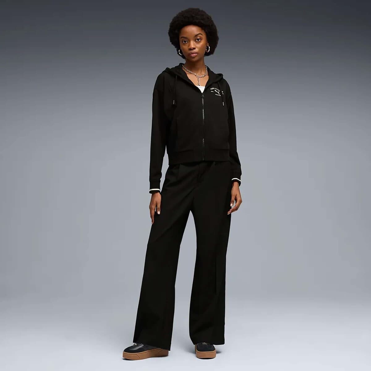 Women's Sweatshirts Puma Black