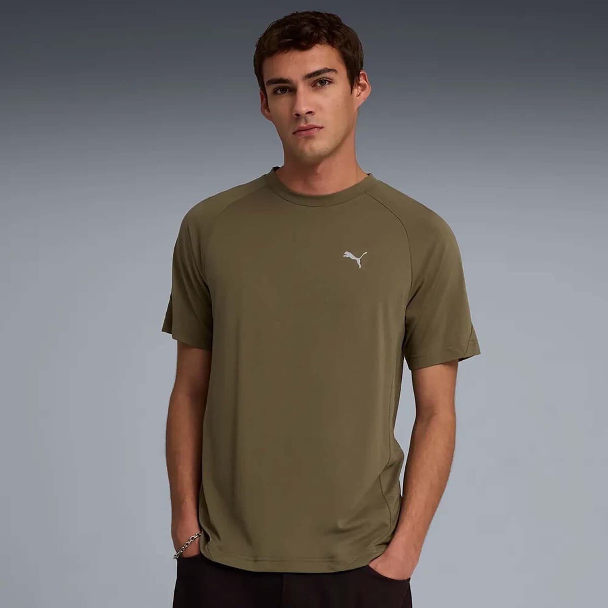 Men's T-Shirts Puma Green