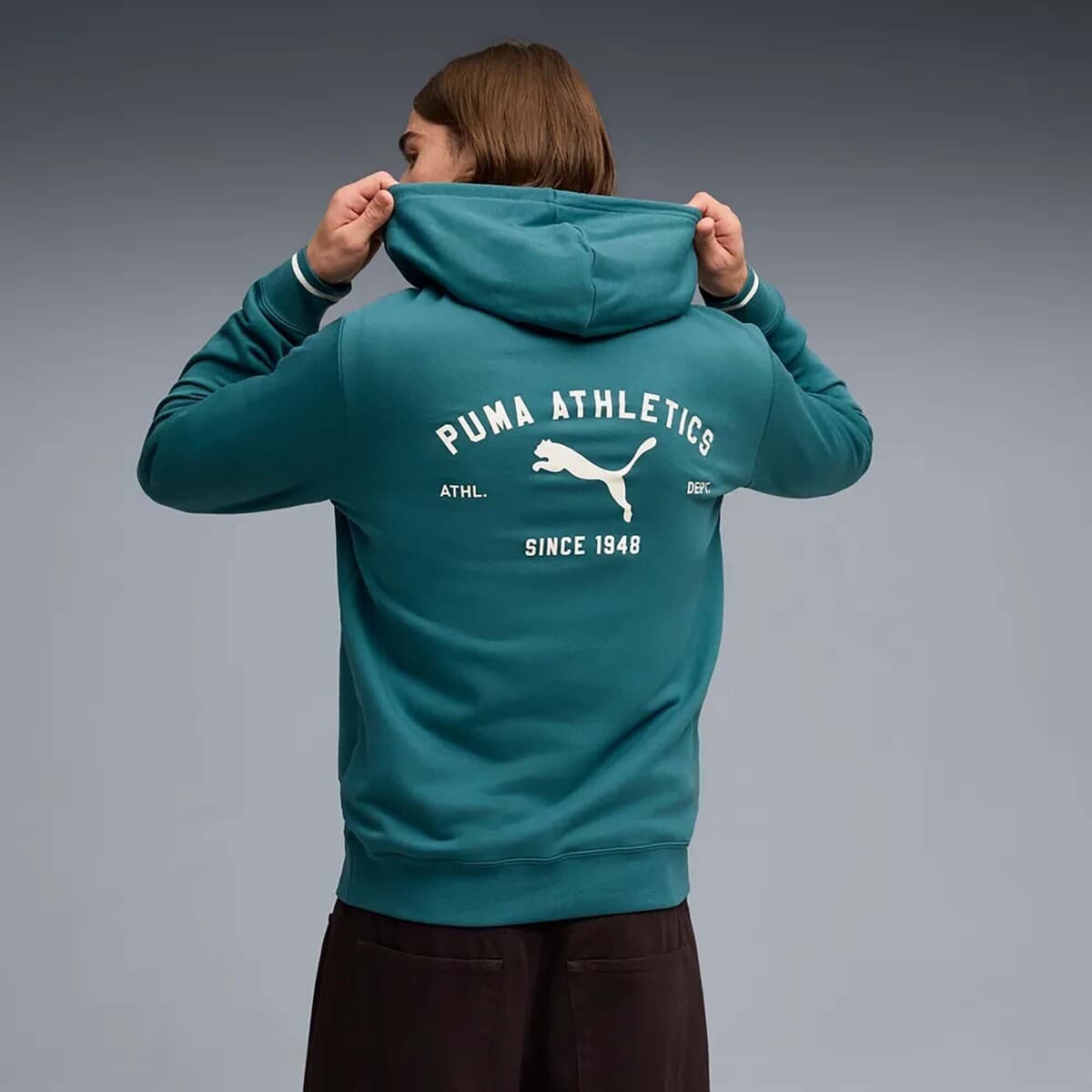 Men's Sweatshirts Puma Green