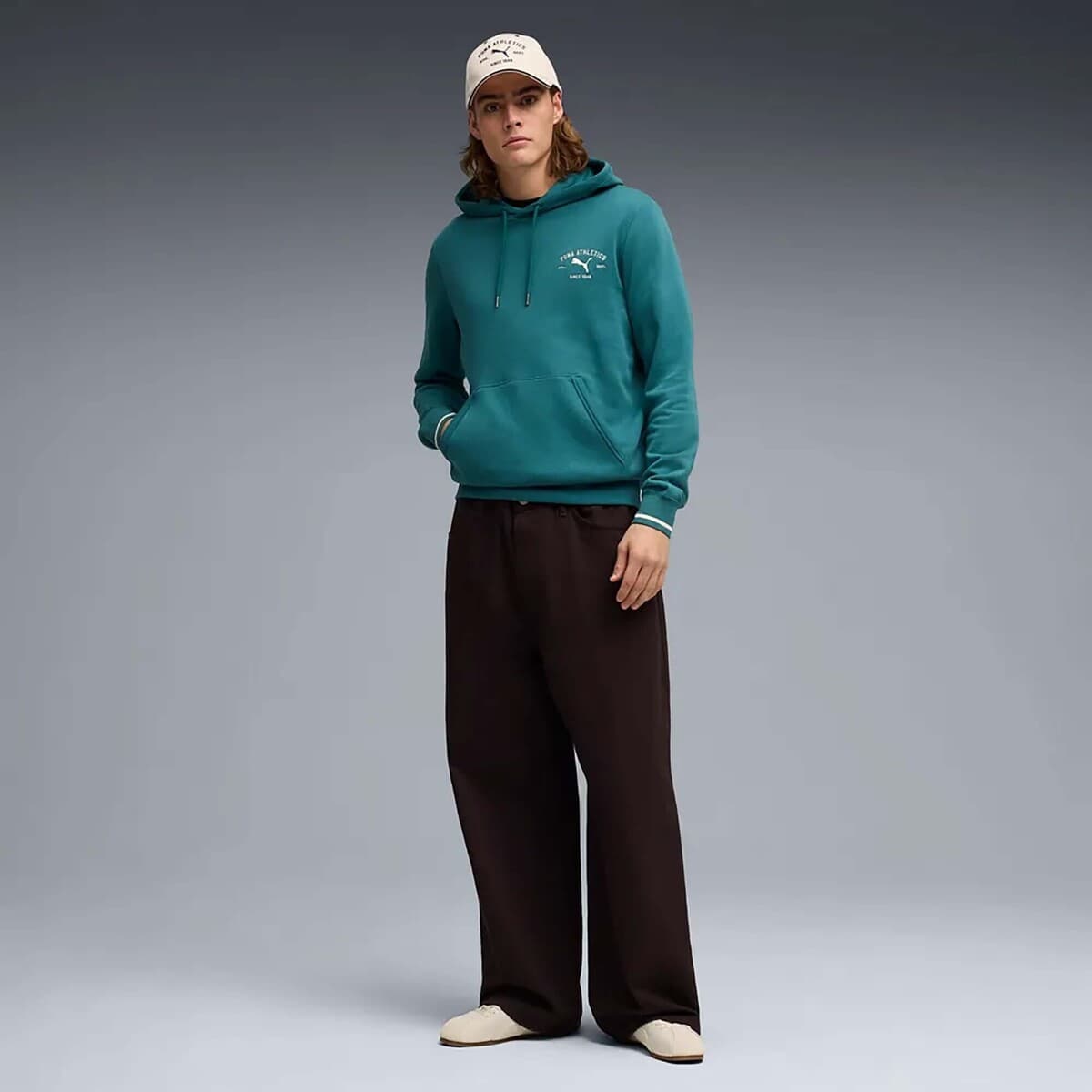 Men's Sweatshirts Puma Green