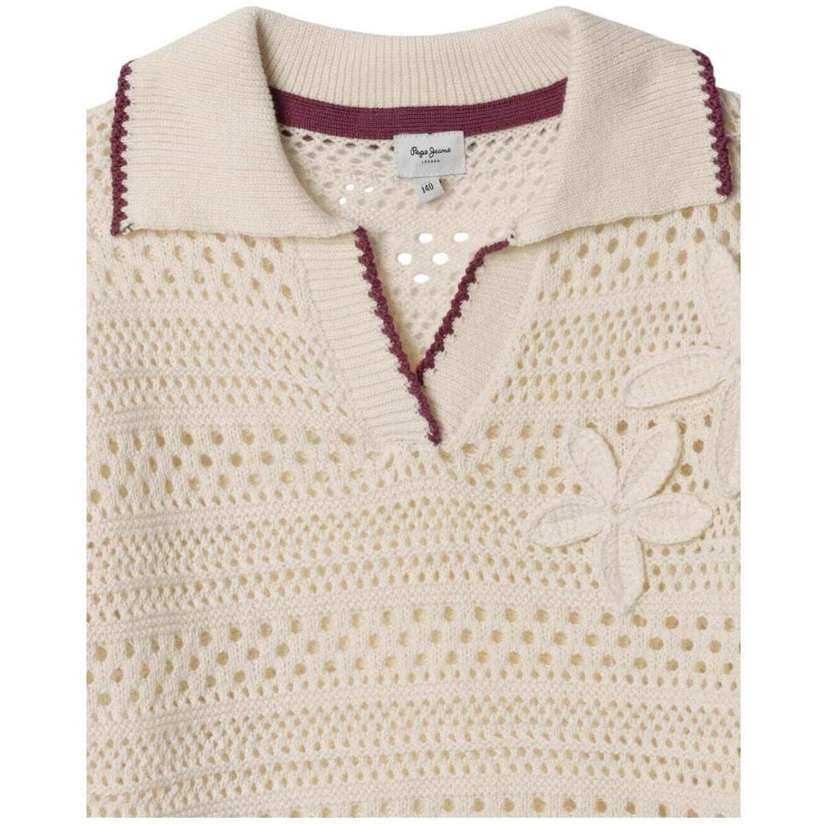 Girls' Sweaters Pepe Jeans Beige