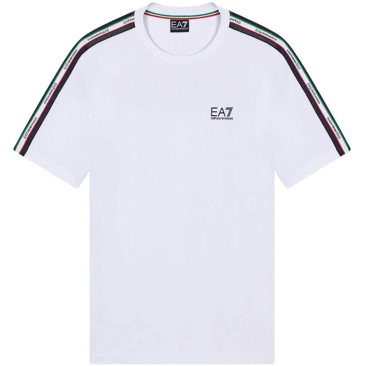 Men's T-Shirts EA7 White