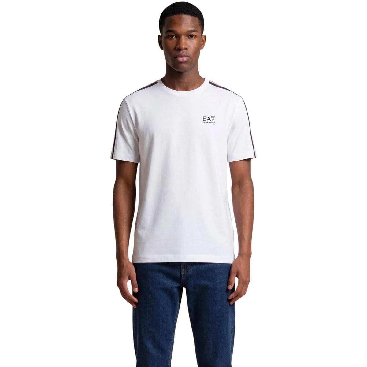 Men's T-Shirts EA7 White