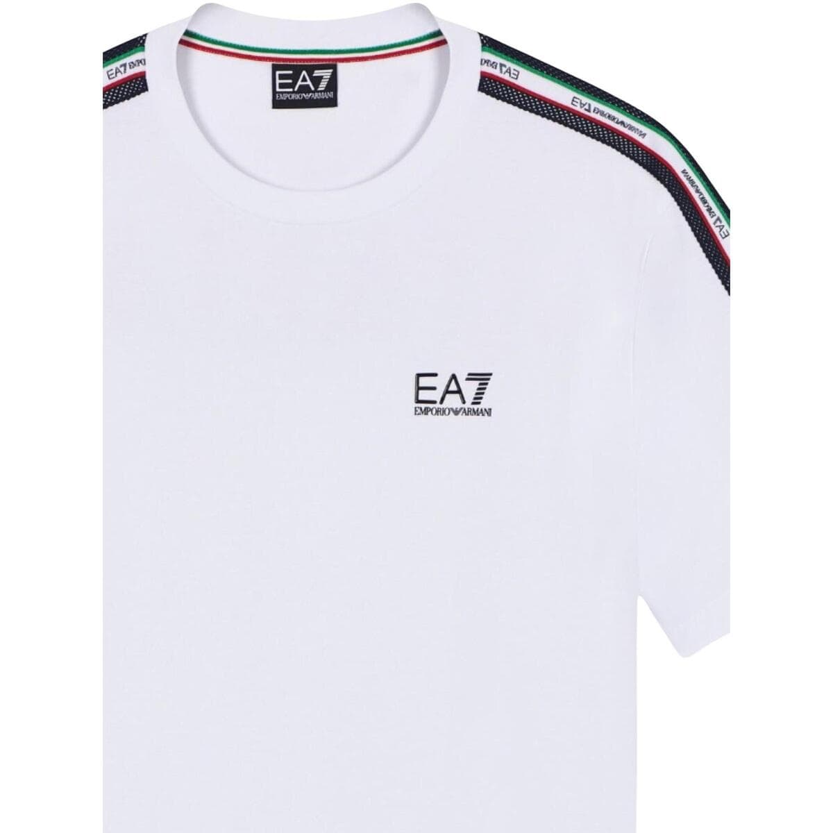 Men's T-Shirts EA7 White