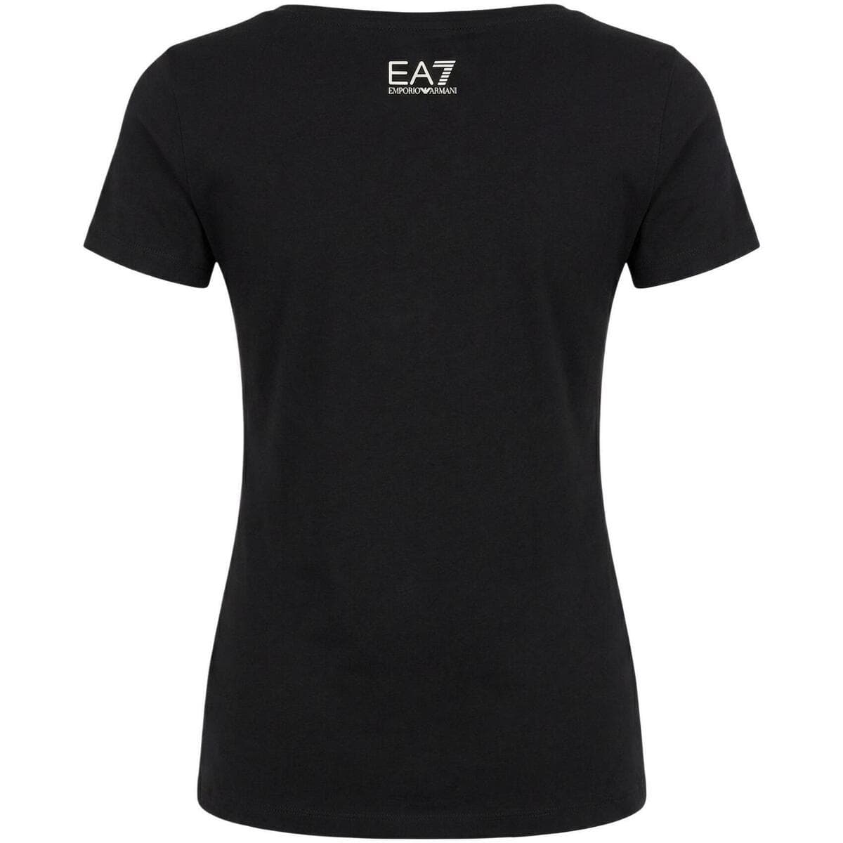 Women's T-Shirts EA7 Black