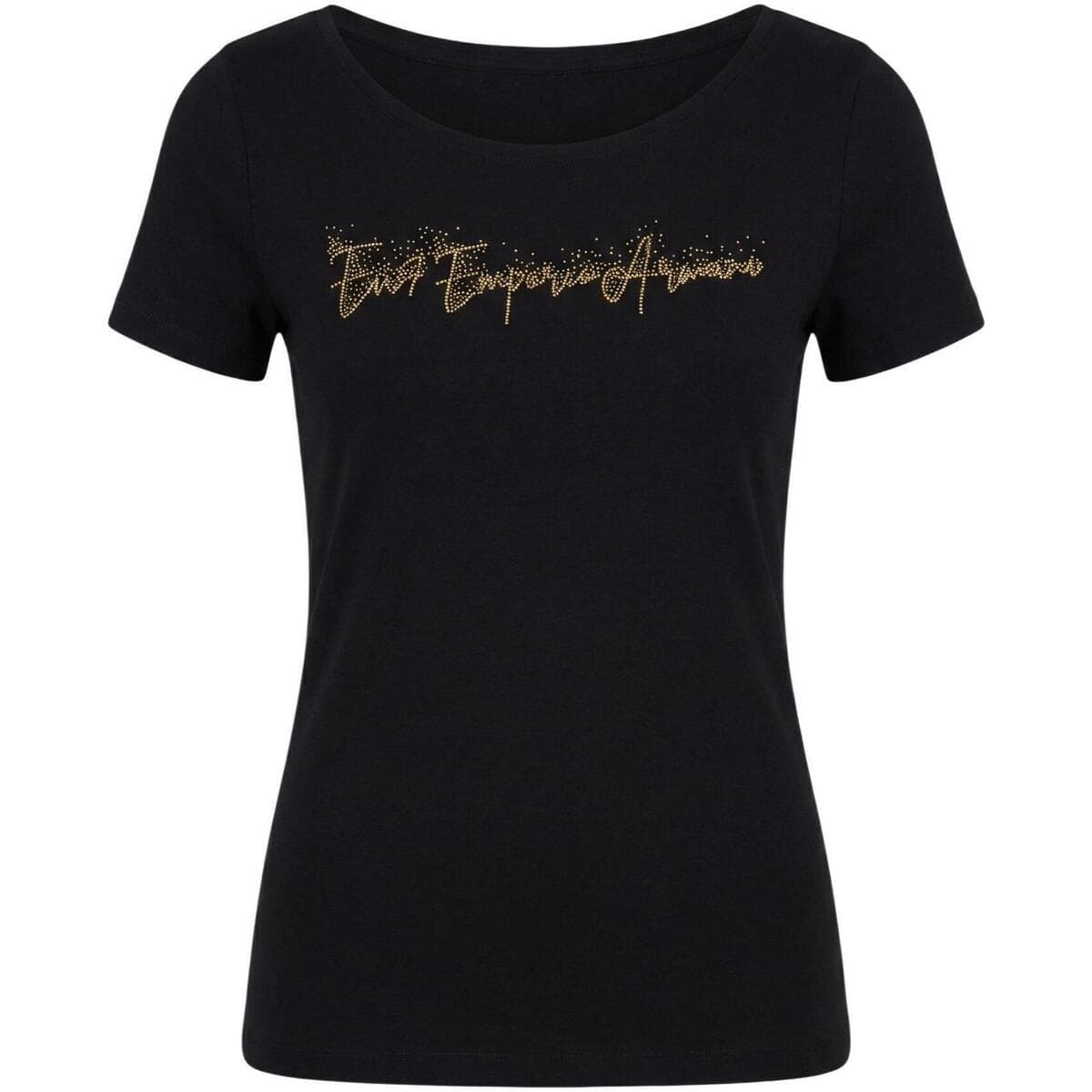 Women's T-Shirts EA7 Black