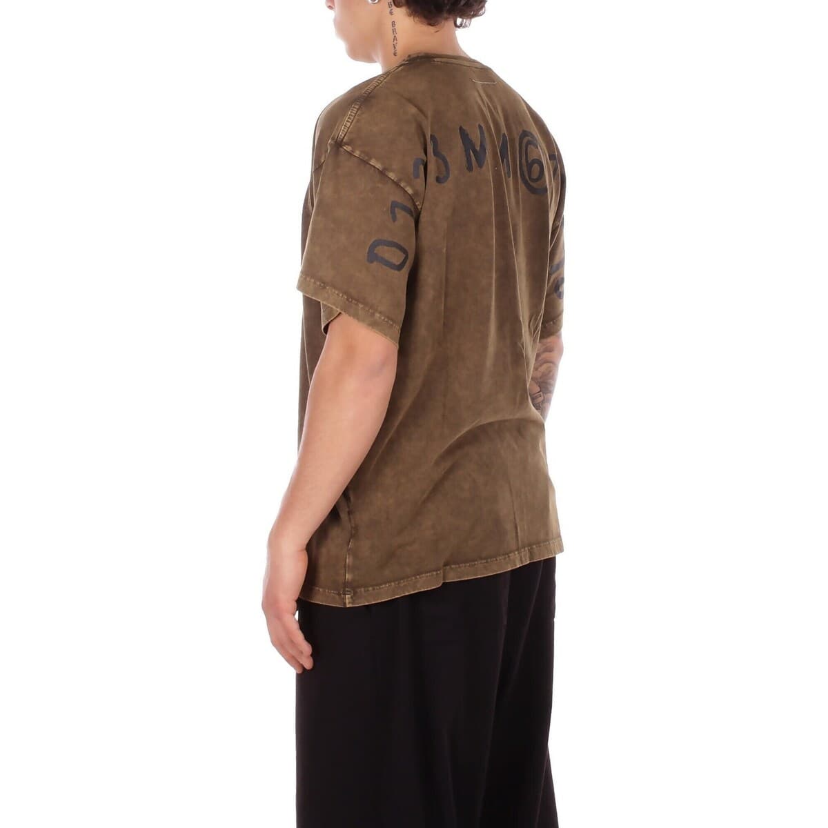 Boys' T-Shirts Mm6 Maison Margiela Green