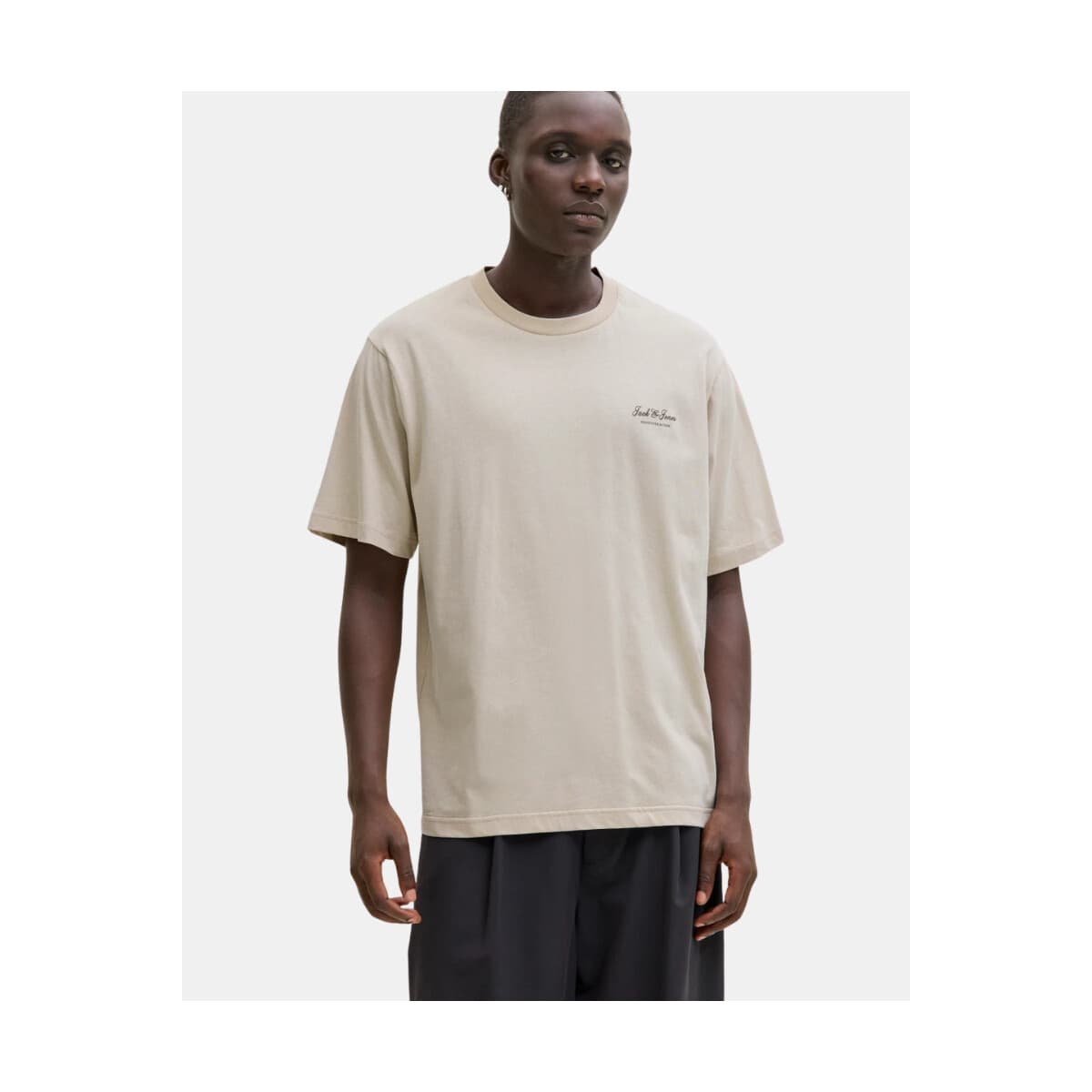 Men's T-Shirts Jack & Jones Beige
