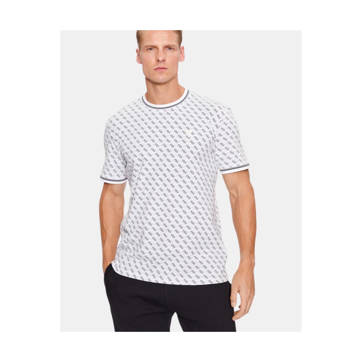Men's T-Shirts Guess White